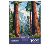 Puzzle Da 1000 Pezzi Per Adolescenti Sequoia Splendor Puzzle Per Adulti Giochi Divertenti Assemblaggio Di Modelli Regali Unici Per Compleanni 52x38cm/1000pcs