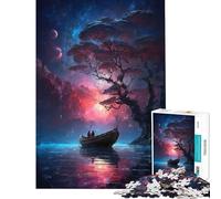 Puzzle da 1000 pezzi per adolescenti Serenata al Chiaro di Luna gioco educativo sfida giocattolo educativo difficile opera d'arte regalo (dimensioni 38x52cm)