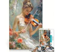 Puzzle da 1000 pezzi per adolescenti Serenata d'archi giocattolo educativo regalo di compleanno speciale 38x52cm