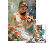 Puzzle da 1000 pezzi per adolescenti Serenata di archi divertimento a casa attività regali per donne giochi per famiglie dai 14 anni in su 50x75cm