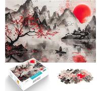 Puzzle da 1000 pezzi per adolescenti Serenità e tranquillità Riduzione dello stress interessante Migliorare l'amore tra le coppie 52x38cm