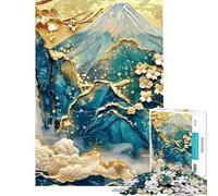 Puzzle da 1000 pezzi per adolescenti Serenity ﹨u Tranquillità Puzzle per adolescenti Taglio di precisione Interazione genitore-figlio Regali di Natale e compleanno 38x52cm