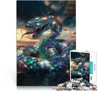 Puzzle da 1000 pezzi per adolescenti Serpente Cosmico Antistress Vacanza in patria Uccidere il tempo Gioco educativo per compleanno e Natale 75x50cm