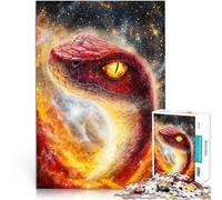 Puzzle da 1000 pezzi per adolescenti Serpente Cosmico Giocattoli educativi per l'apprendimento Giochi per famiglie grande regalo 52x38cm