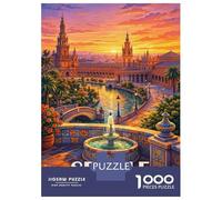 Puzzle Da 1000 Pezzi Per Adolescenti Seville Spain Travel Puzzle Per Adulti Gioco Pratico Sfida Difficile Regali Per Amici E Familiari 38x26cm/1000pcs