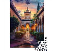 Puzzle Da 1000 Pezzi Per Adolescenti Seville's Royal Alcazar A Spanish Gem -1 Adolescenti Puzzle Giochi Rilassanti Difficili Regali Difficili Per Amici E Familiari 70x50cm/1000pcs