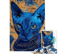 Puzzle da 1000 pezzi per adolescenti Sfinge d'oro puzzle per adulti giochi rilassanti ma divertenti e spiritosi per compleanno Natale (dimensioni 38x52cm)
