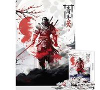 Puzzle da 1000 pezzi per adolescenti Shadows Warrior giocattolo educativo regalo per donne e uomini gioco rompicapo collezione di artisti belle arti dimensioni 38x26cm