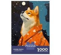 Puzzle Da 1000 Pezzi Per Adolescenti Shiba Inu Pixel Art Puzzle Gioco Pratico Difficile Regali Per Amici E Familiari 38x26cm/1000pcs