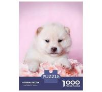 Puzzle Da 1000 Pezzi Per Adolescenti Shiba Inu Puppy Puzzle Per Adulti Gioco Rompicapo Antistress Per Compleanno, Natale 52x38cm/1000pcs