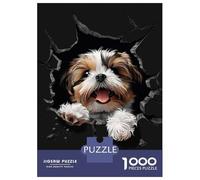 Puzzle Da 1000 Pezzi Per Adolescenti Shih Tzu Puzzle Per Adulti Gioco Per Famiglie Decorazione Perfetta Attività Divertenti A Casa 70x50cm/1000pcs