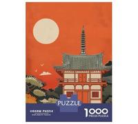 Puzzle Da 1000 Pezzi Per Adolescenti Shinto Temple Scenery Puzzle Per Adulti Gioco Rompicapo Antistress Per Compleanno, Natale 38x26cm/1000pcs