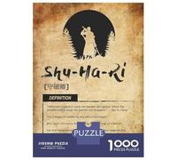 Puzzle Da 1000 Pezzi Per Adolescenti Shu Ha Ri Puzzle Per Adulti Gioco Per Famiglie Divertente E Spiritoso Regali Di Natale E Compleanno 52x38cm/1000pcs