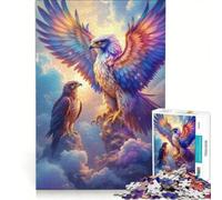 Puzzle da 1000 pezzi per adolescenti significato spirituale dei falchi gioco rilassante divertente e umoristico sfida unica 50x75cm