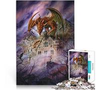Puzzle da 1000 pezzi per adolescenti Signore dei Draghi per il giocattolo di sfida del gioco educativo è ideale come regalo per tutta la famiglia 38x26cm