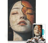 Puzzle da 1000 pezzi per adolescenti: Silenzio d'oro, Bellezza eterna, Giochi rilassanti, Sfida impegnativa, Collezione d'artista, Belle arti 38x26cm