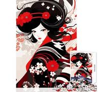 Puzzle da 1000 pezzi per adolescenti simpatici giocattoli antistress con dipinti giapponesi fantastici regali e giocattoli gioco rompicapo per allenare il cervello e le mani dimensioni 38x26cm