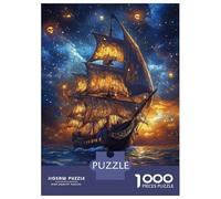 Puzzle Da 1000 Pezzi Per Adolescenti Skulllit Sails Ocean Voyage Puzzle Per Adulti Giochi Divertenti Migliorano La Memoria Aiutano Ad Allenare Il Cervello 52x38cm/1000pcs