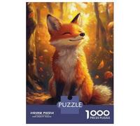 Puzzle Da 1000 Pezzi Per Adolescenti Smiling Fox Puzzle Per Adulti Giocattolo Antistress Migliora La Memoria Sfida Educativa 70x50cm/1000pcs