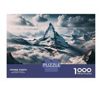 Puzzle Da 1000 Pezzi Per Adolescenti Snow-Capped Mountain Range-1 Puzzle Per Adulti Gioco Pratico Ma Divertente E Umoristico Sfida Educativa 70x50cm/1000pcs