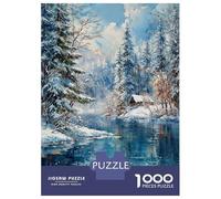 Puzzle Da 1000 Pezzi Per Adolescenti Snowy Solitude Puzzle Per Adulti Giocattoli Antistress Analisi E Logica Regalo Di Compleanno, Regali, 38x26cm/1000pcs