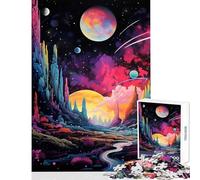 Puzzle da 1000 pezzi per adolescenti Sogni vibranti Giocattolo educativo Regalo divertente Giochi educativi con pezzi completamente interconnessi di forma casuale Dimensioni 50x75cm