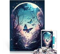 Puzzle da 1000 pezzi per adolescenti Sogno di farfalla per il giocattolo di sfida del gioco educativo Collezione di artisti, Belle arti 75x50cm