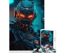 Puzzle da 1000 pezzi per adolescenti,soldato cyberpunk,giocattolo educativo,regali di Babbo Natale segreto,gioco educativo,collezione di artisti,belle arti,dimensioni 50x75cm