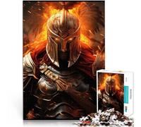 Puzzle da 1000 pezzi per adolescenti Soldato Spartano Difficile da completare ma divertente e umoristico Giocattoli per la decorazione della casa 52x38cm
