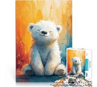 Puzzle da 1000 pezzi per adolescenti Soleggiata beatitudine polare Giochi educativi fai da te offerte come regali per tutta la famiglia 38x26cm