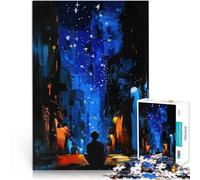 Puzzle da 1000 pezzi per adolescenti Solo tra le stelle Giocattolo educativo intellettuale decomprimente offerte come regali per tutta la famiglia 38x26cm