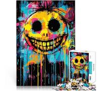 Puzzle da 1000 pezzi per adolescenti Sorridi alla follia a colori Giocattoli antistress Ogni pezzo è unico - Gioco divertente e stimolante per tutta la famiglia 70x100cm