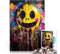Puzzle da 1000 pezzi per adolescenti Sorrisi pazzeschi a bizzeffe Difficile Duro con pezzi completamente interconnessi di forma casuale 75x50cm