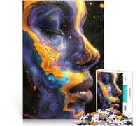 Puzzle da 1000 pezzi per adolescenti Sovranità cosmica Antistress Vacanza in patria Uccidere il tempo Lista dei desideri con Babbo Natale 38x26cm