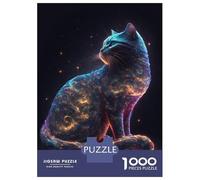 Puzzle Da 1000 Pezzi Per Adolescenti Space Is Wild Cat Galaxies Puzzle Per Adulti Giochi Rilassanti Assemblaggio Di Modelli Ottimo Regalo Per I Giocatori 70x50cm/1000pcs