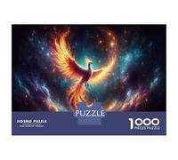 Puzzle Da 1000 Pezzi Per Adolescenti Space Phoenix Art Print -1 Puzzle Per Adulti Giochi Rilassanti Vacanza A Casa Passatempo Impegnativo Da Completare 70x50cm/1000pcs