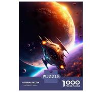 Puzzle Da 1000 Pezzi Per Adolescenti Space Ship Puzzle Per Adolescenti Giocattoli Fai Da Te Corsa Di Velocità Manuale Regali Unici Per Compleanno E Natale 38x26cm/1000pcs