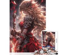 Puzzle da 1000 pezzi per adolescenti spada angelo giocattolo decorazione da parete regali per donne e uomini gioco educativo migliora l'amore tra coppie dimensioni 38x26cm
