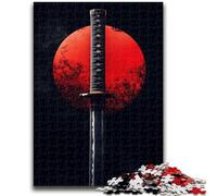 Puzzle da 1000 pezzi per adolescenti Spada sotto la luna, giochi, giocattoli, regali unici per compleanni e regali per bambini dai 14 anni in su, 50x75cm