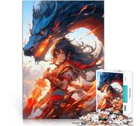 Puzzle da 1000 pezzi per adolescenti Spadaccino del drago Giochi educativi Decorazione della casa perché è ideale come regalo per tutta la famiglia 52x38cm