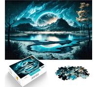 Puzzle da 1000 pezzi per adolescenti Spazio Aiuta il cervello ad allenare i giocattoli che creano dipendenza per coltivare la pazienza Buon regalo 75x50cm