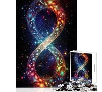 Puzzle da 1000 pezzi per adolescenti spazio infinito giocattolo educativo regalo per compleanni giochi rilassanti adatto per la decorazione del desktop dimensioni 50x75cm