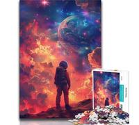 Puzzle da 1000 pezzi per adolescenti splendida scena spaziale puzzle da 1000 pezzi gioco stimolante ideale come regalo per tutta la famiglia 38x26cm