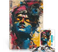 Puzzle da 1000 pezzi per adolescenti Splendore di Krishna Allena il tuo cervello e le tue mani Collezione di artisti, Belle arti 38x26cm