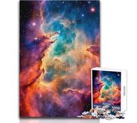 Puzzle da 1000 pezzi per adolescenti Splendori galattici Calma Piacevole Tempo libero Divertimento Stretto Senza cuciture Precisione Giocattolo Dimensioni 38x52cm