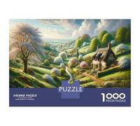 Puzzle Da 1000 Pezzi Per Adolescenti Spring Cottage Scenery Puzzle Per Adolescenti Giocattoli Antistress Regalo Di Compleanno, Natale 52x38cm/1000pcs