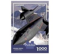 Puzzle Da 1000 Pezzi Per Adolescenti SR-71B Blackbird Puzzle Per Adulti Giocattoli Fai Da Te Taglio Di Precisione Aiutano Ad Allenare Il Cervello 38x26cm/1000pcs