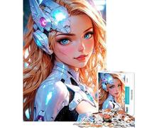 Puzzle da 1000 pezzi per adolescenti Stacey Starlight - Avventuriera spaziale Puzzle per adulti Gioco divertente Decorazione per la casa compleanni e occasioni speciali (38x52cm)