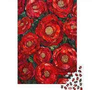 Puzzle Da 1000 Pezzi Per Adolescenti Stained Glass Flowers Decorative Panel Puzzle Per Adulti Gioco Per Famiglie Corsa Di Velocità Manuale Regali Unici Per Compleanno E Natale 38x26cm/1000pcs