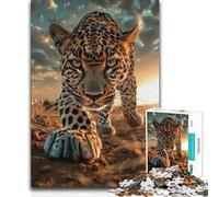 Puzzle da 1000 pezzi per adolescenti "Stalking The Sunset Wild Staycation Kill Time" Regali di compleanno per ragazzi dai 14 anni in su 50x75cm
